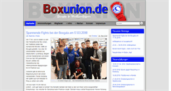 Desktop Screenshot of boxunion.de